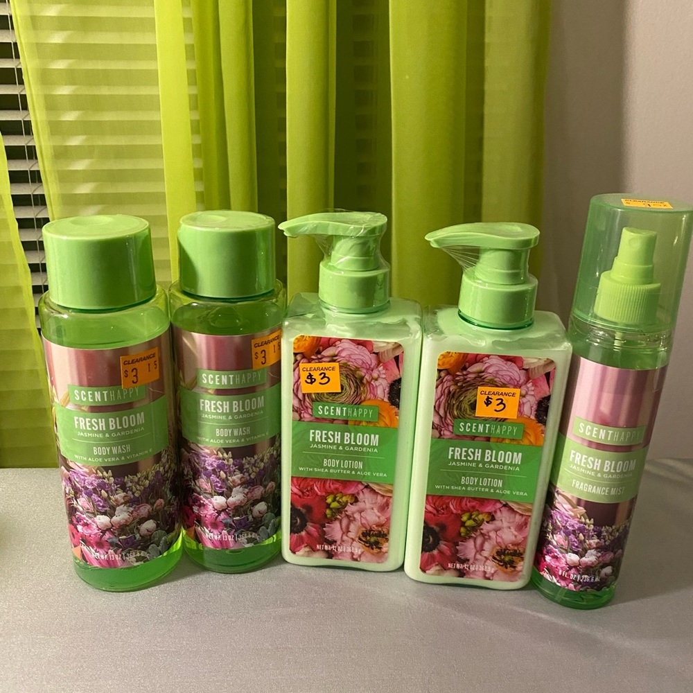 Scent Happy Fresh Bloom Body Care Set